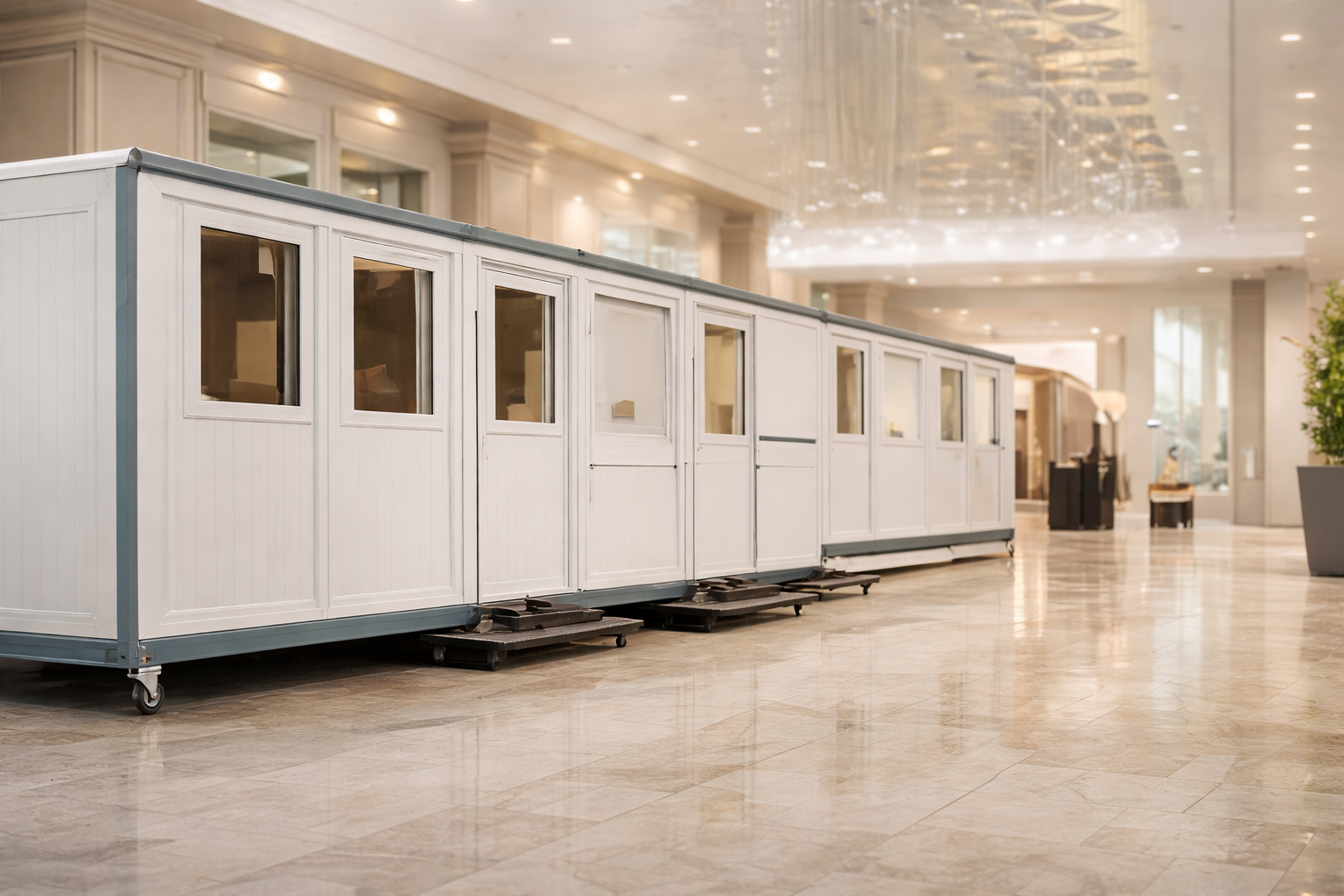 Bases de vie et installations de chantier